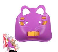 Doll Bicycle Seat - Silicone Doll Chair Attachment, 17x19.5cm Cute Carrier | Fun Decorative Cycle Accessory Usage Scenario Girls Kids Scooter Role Play Toy Bike Imaginative Play Portable Storage
