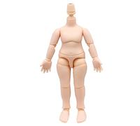 Doll Body, 4.1 Inch 1/12 Scale Action Figure Body Replacement Doll Accessories with Movable Joint, Normal White Action Figures Blank Blank Dolls