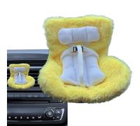 Doll Car Seat, Doll Pram, Character Car Doll Safety Seat for Air Conditioners, Plush Character Sofa Ventilation Toy for Vehicle, Truck Made Sofa Seat, A Luxurious Design