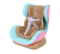 Doll Car Seat for 17cm/6.69in Dolls, Cute Mini Toy Baby Car Safety Carseat Have a Seat Furniture Accessories Stuff with Air Vent Clip Glue Point Cool Toy Chair for Display