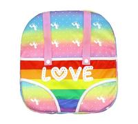 Doll Carrier, Reborn Doll Backpack Carrier, Fun Babydoll Accessories with Front Storage Bags, 26x28cm Perfect for 12-18 Inch Dolls, Ideal for Doll Storage and On-The-Go Playtime