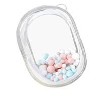 Doll Carrying Bag - Doll Display Case for Collectors | Thick Clear Figure Display Bag, Figures and Dolls Carrying Bag, Clear Doll Cute Bag, Figure Storage Bag for Stationery Cosmetic, transparent