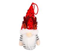 Doll Clothes 43 cm Boy Christmas Decoration with Faceless Gnome, Doll, Adorable Christmas Figure, Christmas Decoration for the Table, Festive Home, Perfect (Red, 6.7 x 4 x 2.4 cm)
