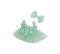Doll Clothes 43 cm Boy Two Piece Set with Strap Skirt Bow Specially Designed for Dolls You Unlimited Inspiration for Matching Miniature Dollhouse Accessories (B, One Size)