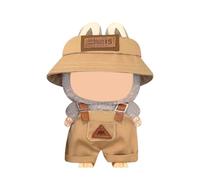 Doll Clothes Compatible 17cm Plush Doll Cute Stuffed Clothing Designer Premium Outfit Luxury Chic Doll Clothing for Birthday Holiday Present, No Doll(LZ)