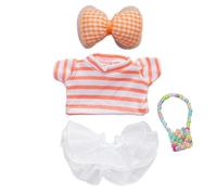 Doll Clothes For labub,2025 New 17cm Dolls Outfit Set,Adorable Dolls Clothes Luxury Accessories Fashion High-End