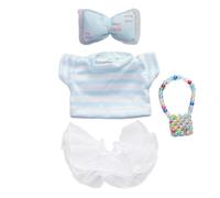 Doll Clothes For labub,2025 New 17cm Dolls Outfit Set,Adorable Dolls Clothes Luxury Fashion High-End Accessories