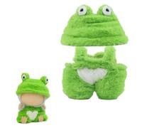 Doll Clothes for Labubu, Cute Outfit for 17cm Labubu Clothe, Premium Doll Onesie for Dress up Unique Style, Exquisite Accessories for Labubu Display or Collectors (I)