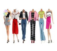 Doll Clothes, Lance Home 5 Sets Fashion Outfits Summer Dresses Spring Clothes Hot Pants Shoes Socks Bag For 29cm Dolls Accessories Baby Gifts Random Style