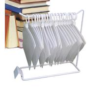 Doll Clothes Rack, Doll House Organizer, Costume Stand, Toy Display Rack, Mini Dress Hanger, Role Play Storage with Sturdy Design for Tiny Coat Shirt Dress Game Girl