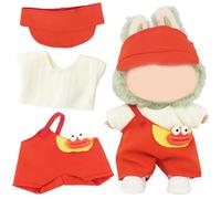 Doll Clothes-Sausage Mouth 3-Piece Set for 15-17cm Dolls