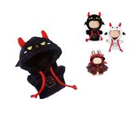 Doll Clothes Set for 17cm Dolls,Cute Little Devil Clothing Outfit-Cloak/Hoodie, Gifts for Dolls Collector, Girls, Boys, 5.9/6.7inches Doll Accessories for Halloween Party Birthdays (Hoodie A)