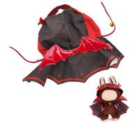 Doll Clothes Set for 17cm Dolls,Cute Little Devil Clothing Outfit-Cloak/Hoodie, Gifts for Dolls Collector, Girls, Boys, 5.9/6.7inches Doll Accessories for Halloween Party Birthdays (Cloak)