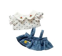 Doll Clothes Set For 7.9 Inch Doll Tops Pants Skirts Outfits Accessories Christmas Birthday Little Girls Doll Clothes