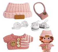 Doll Clothing | Baby Doll Clothing Set for Girls - Toy Fashion Shoes Hat Necklace Goggles Outfit for Boys Girls Toddler Children Collectors Birthday Holiday Christmas