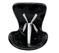 Doll Collector's Delight Stylish and Safe Miniature Chair Decorated for Cars and Offices (Black)