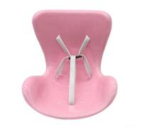 Doll Collector's Delight Stylish and Safe Miniature Chair Decorated for Cars and Offices (Pink)