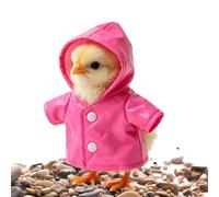 Doll costume, soft, scratch-free pet clothes, raincoat for chicks, for use in summer and spring, outdoors in the garden, on the patio, yard and indoor