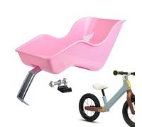 Doll Cycle Seat - Doll Carrier, Strap Attachment | Pink Cycle Seat Holder Design, Adjustable Secure Dolls Harness Accessory for Stuffed Animals Toy Bicycle Ride Playset Pretend Kids