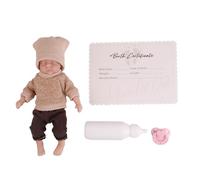 Doll Girl Eyes Close White Girl Doll 6.3 Inch Toy Birthday Girls Dress-up Party