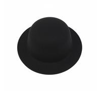 ＡＷＨＡＯ Doll Hat Brushed Textile Headwear Miniature Formal Toy Top Accessory Timeless Style Suitable for Gift Giving Collector Display Play Doll Collection, Black, 20CM