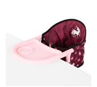 Bayer Design 65923AA Doll's table seat with integrated tray, for dolls up to 46 cm, foldable, adjustable clamp, high backrest