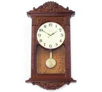 Doll House Accessories and Furniture Vintage Wooden Wall Clock 1/12 Scale Accessories DIY Miniature Things for Living Room Study Room|Children's dollhouse toys
