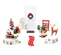 Doll House Accessories - Tiny Diorama Figurines Set, Doll House Decor