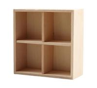 Doll House Display Shelf Miniatures Wood Zakka Toy Pretend Play Realistic Model Cabinet Model Small Size Collectible Dollhouses Furniture