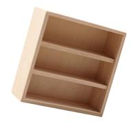Doll House Display Shelf Miniatures Wood Zakka Toy Pretend Play Realistic Model Cabinet Model Small Size Collectible Dollhouses Furniture