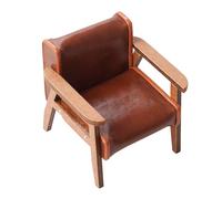 Doll House Mini Sofa Dollhouse Decoration for Diorama DIY Projects Dollhouse Tan Color Small