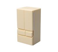 Doll House Refrigerators, Miniature 1:12 Scale Home Fridge Decor, Doll House Accessories, Toy Kitchen Products Furniture for Small Home Kitchen