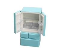 Doll House Refrigerators,Miniature 1:12 Scale Home Fridge Decor - Toy Kitchen Products, Children Play Home Toy, Doll House Furniture for Birthday Christmas Easter