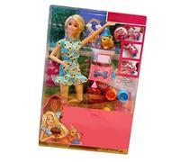 Doll Play House Toys Funny ABS Silicone Dreamhouse Toys for Children Over 3 Years Old, Fine Workmanship