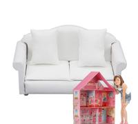 Doll Sofa - Modern Doll Sofa, Plush Doll Sofa | Doll Furniture Sofa, Realistic Dollhouse Sofa Furniture, Dollhouse Decoration, Dollhouse Toy, Sofa Furniture Toy, Role Play