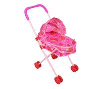 Doll Stroller,Realistic Stroller with Canopy - Pretend Play Foldable Pushchair,for Babies Boys Girls Home Travel Party Birthday School Outdoor