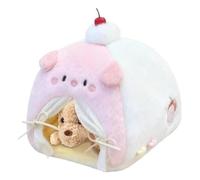 Doll Tent | Miniature Playset,Dolls & Stuffed Animals Sleeping Tent Bed - for Living Room Home Imaginative Play Stuffed Animals Indoor Desktop Display Bedroom Kids Girl Nursery