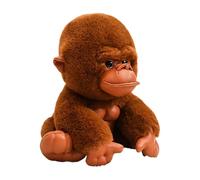 Doll Toy - 7.87in Hyper-Realistic Monkey Plush, Soft Stuffed Animal Figure, Hugging Pillow, Decorative Plush Kids Adults For Bedroom & Living Room