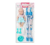 Doll with Stroller Set,Doll with Stroller,Toddler Doll Stroller Toy,10 Inch Doll Set with Stroller Accessories,Dolls for Kids