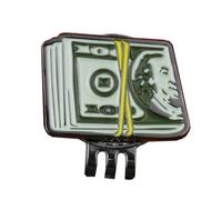Dollar Bill Golf Ball Markers And Hat Clip Putting Alignment Aiming Cap Clip Courts Men Women Ball Aiming Marker For Multiple Markers
