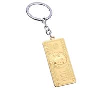 Dollar Bill Keychain Charm - Mini Hundred Dollar Bill Key Ring for Backpack, Purse, Handbag | Trendy Money Design Key Holder for Women Men, Lightweight Durable Keychain Pendant