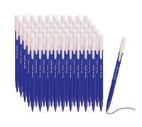 DOLLAR Econo Felt Tip Colouring Pens, BLUE, Fine Point (0.5mm), Pack of 50, Ideal for Colour Write Draw Sketch Mark, Single Colour Felt Tip Pens
