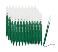 DOLLAR Econo Felt Tip Colouring Pens, GREEN, Fine Point (0.5mm), Pack of 50, Ideal for Colour Write Draw Sketch Mark, Single Colour Felt Tip Pens
