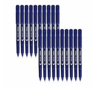 DOLLAR ePointer Fineliner Pens, BLUE, Extra Fine (0.3mm), Pack of 20