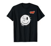 dollar eye face pink power emoticon emojis T-Shirt