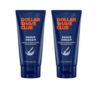 Dollar Shave Club, Shave Cream 2-Pack, Formulated with Aloe Leaf Juice, Macadamia & Coconut Oils, No Alcohol, Synthetic Dyes or Parabens, Extra Thick Pillowy Cushion with Mint Tingle