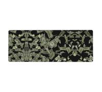Dollar Sign Money Gaming Desk Mat, Wide Surface Desk Pad for Keyboard, Mouse and Improved Gaming Stability