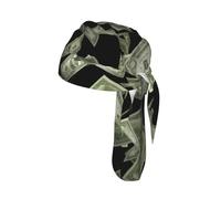 Dollar Sign Money Printed Quick Drying Cycling Cap, Breathable Mesh Bandana Helmet Liner, for Running Fishing