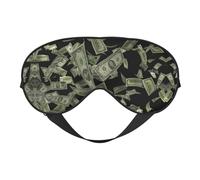 Dollar Sign Money Printing Rest Sleep Eye Mask, Soft Eye Mask for Home Camping, Blocks Light, Comfortable for Most Users