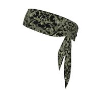 Dollar Sign Money Sports Head Tie Beach Summer Tropical Adjustable Non-Slip Moisture Wicking for Running Ninja Head Band